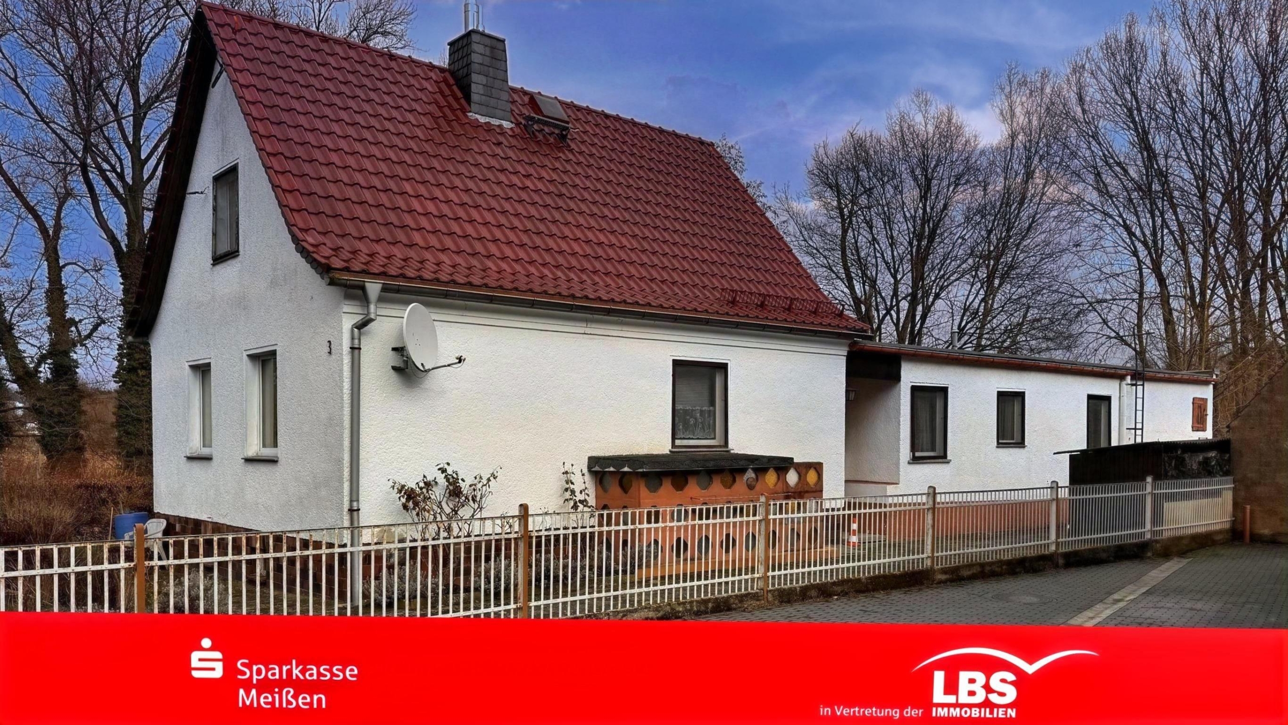 Ansicht Wohnhaus Nord-West-Seite